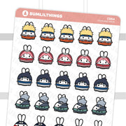 Lil' Fishcake Ninja Stickers - SumLilThings