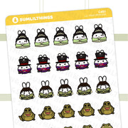 Lil' Frog Princess Stickers - SumLilThings