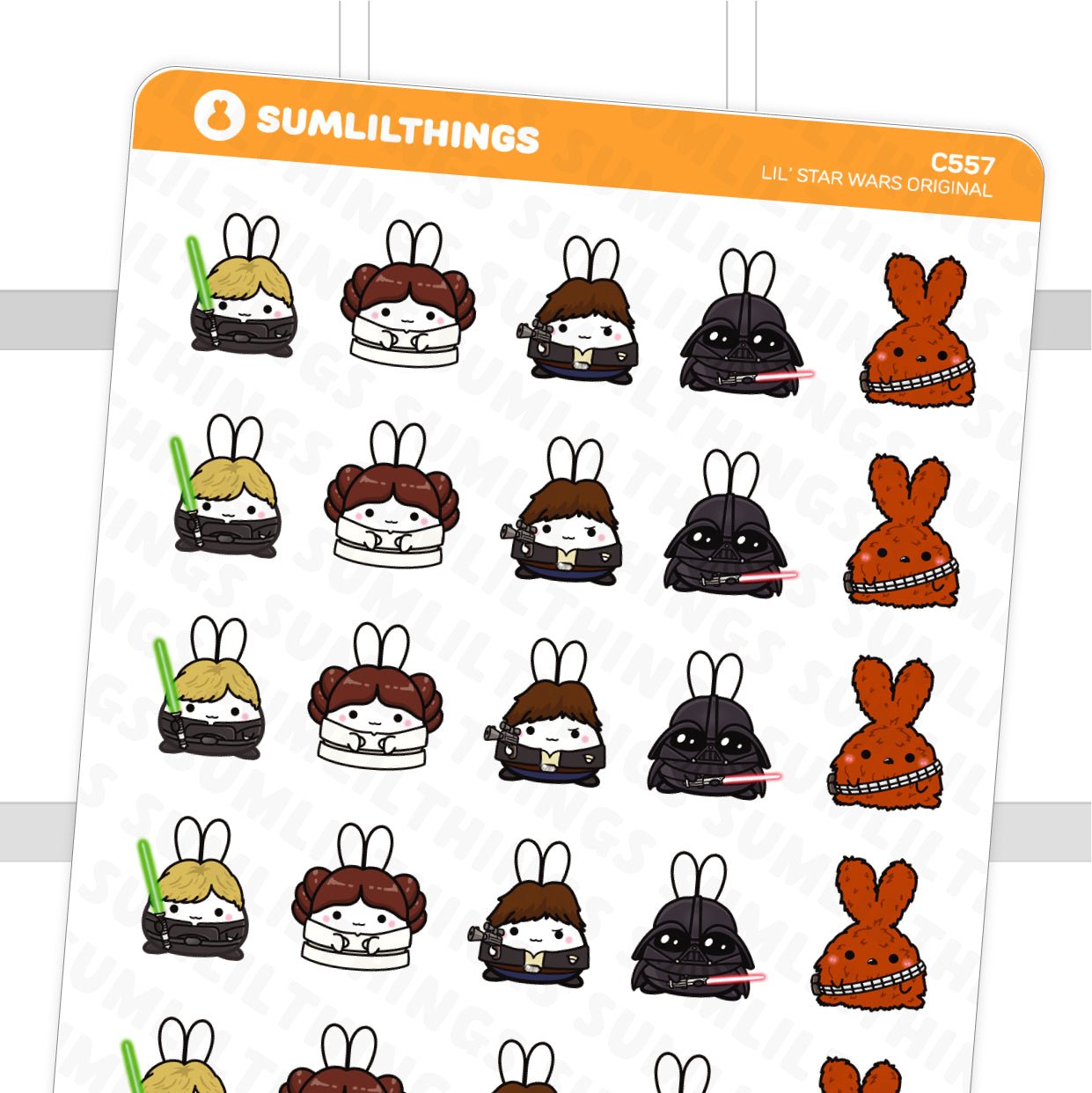 Lil' Galaxy Wars Original Stickers - SumLilThings