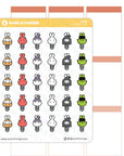 Lil' Halloween Paperclips Stickers - SumLilThings