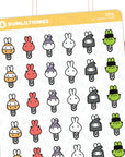 Lil' Halloween Paperclips Stickers - SumLilThings