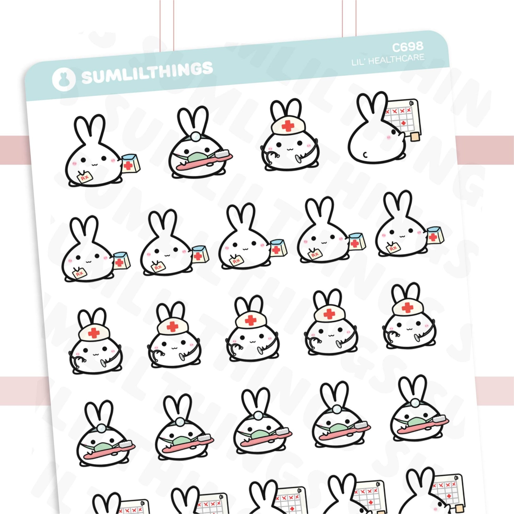 Lil' Healthcare Stickers - SumLilThings