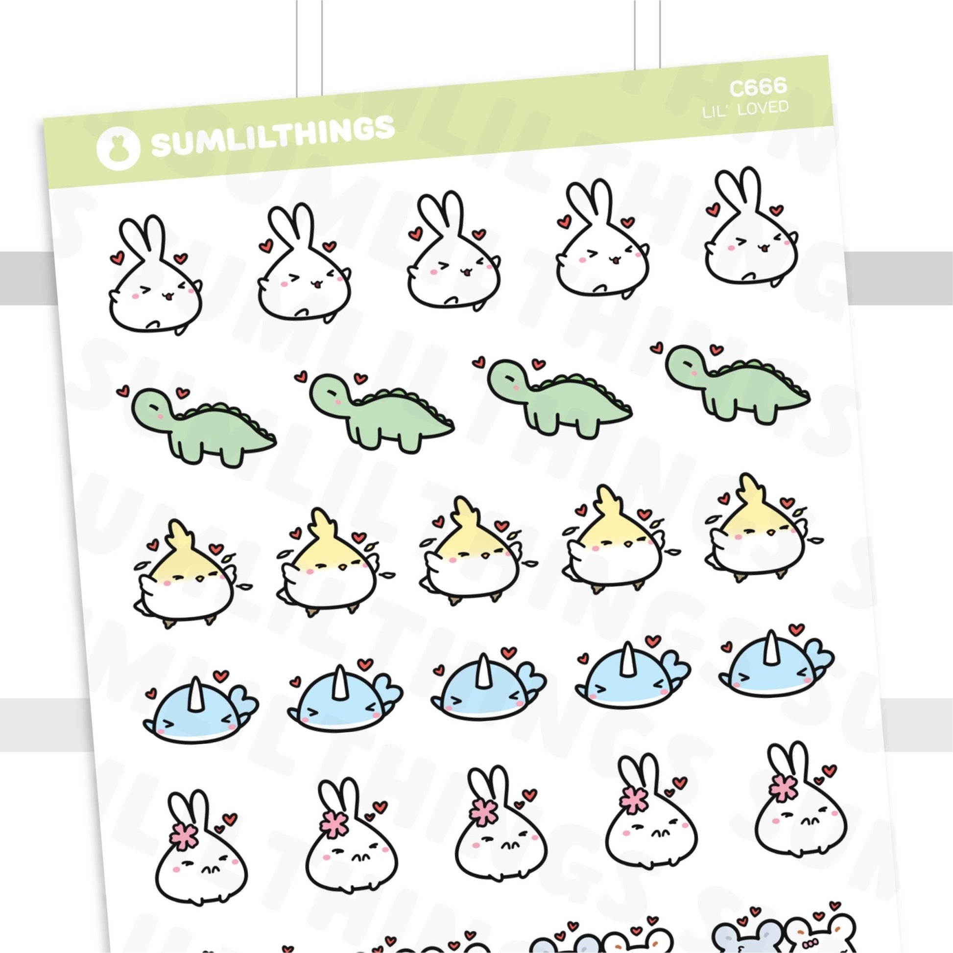 Lil' Loved Stickers - SumLilThings