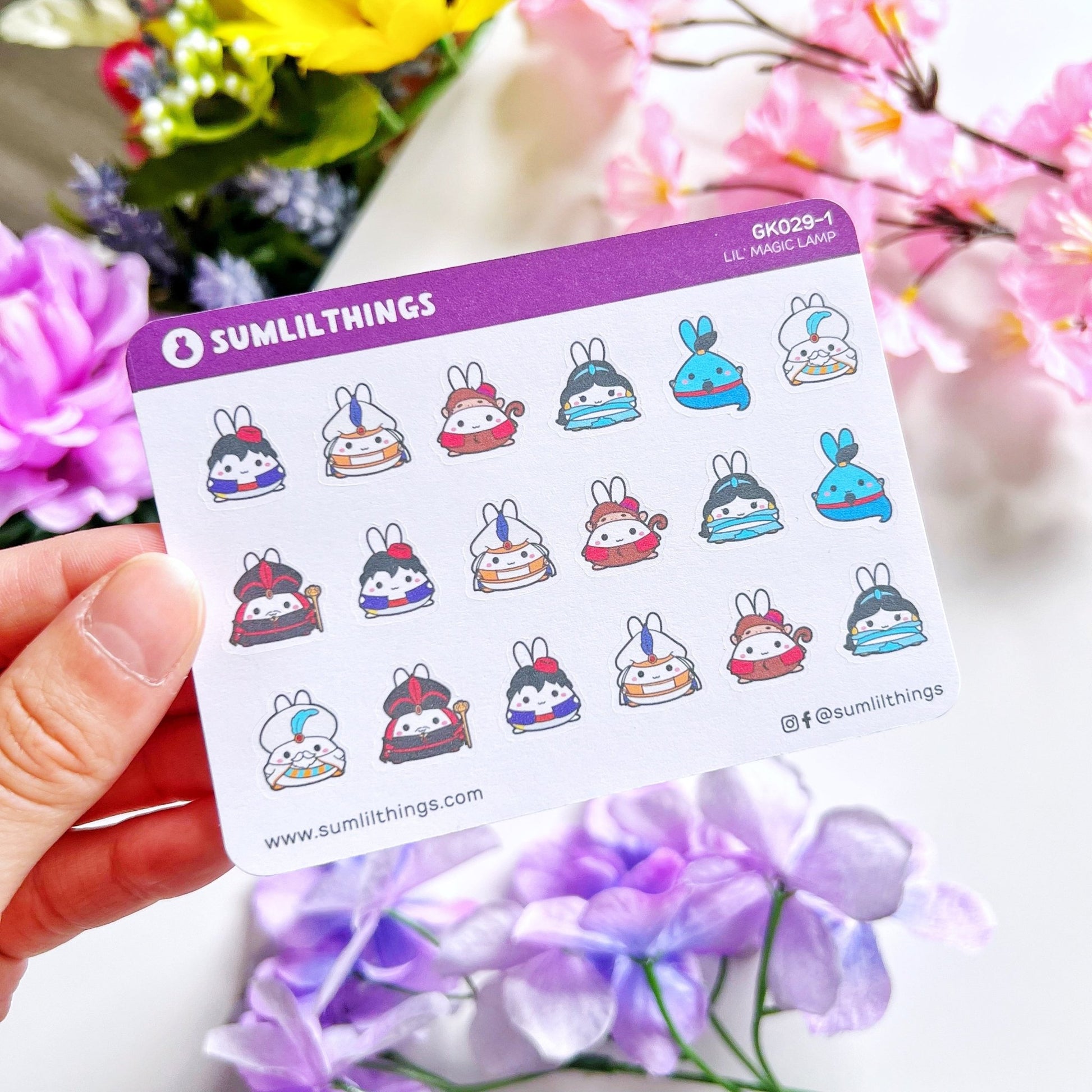 Lil' Magic Lamp - Character Stickers - SumLilThings