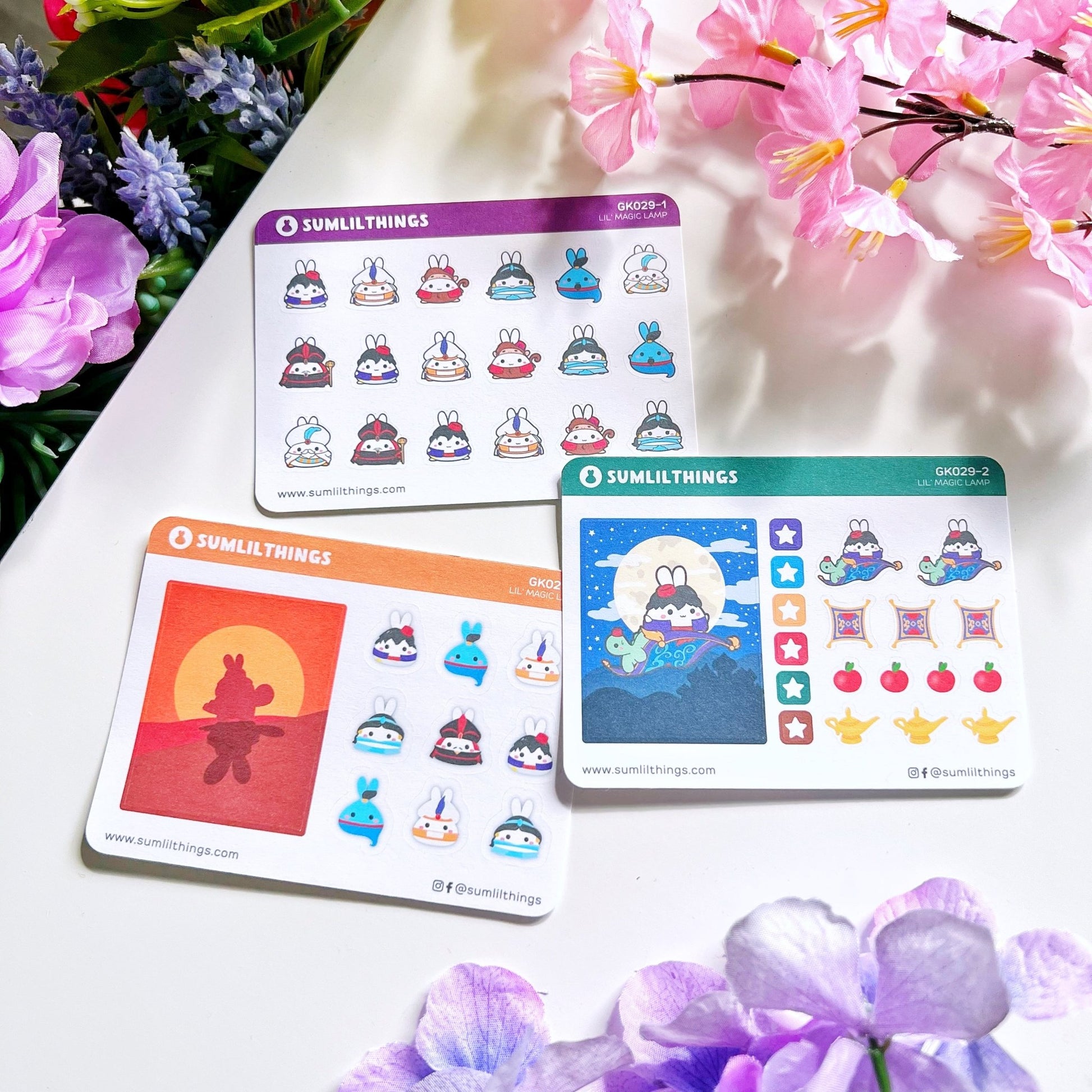 Lil' Magic Lamp - Character Stickers - SumLilThings