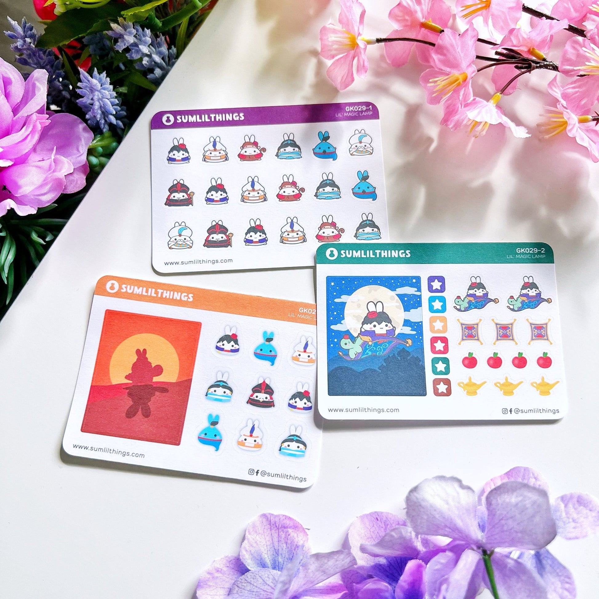 Lil' Magic Lamp - Character Stickers - SumLilThings