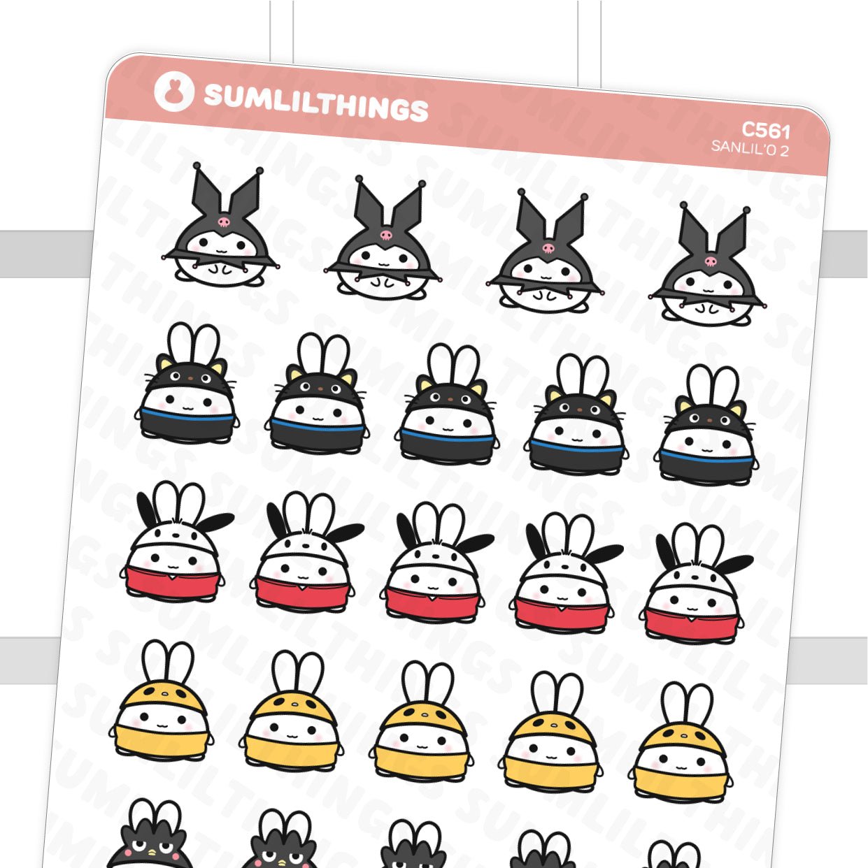 LIl' More Sanlilo Stickers - SumLilThings