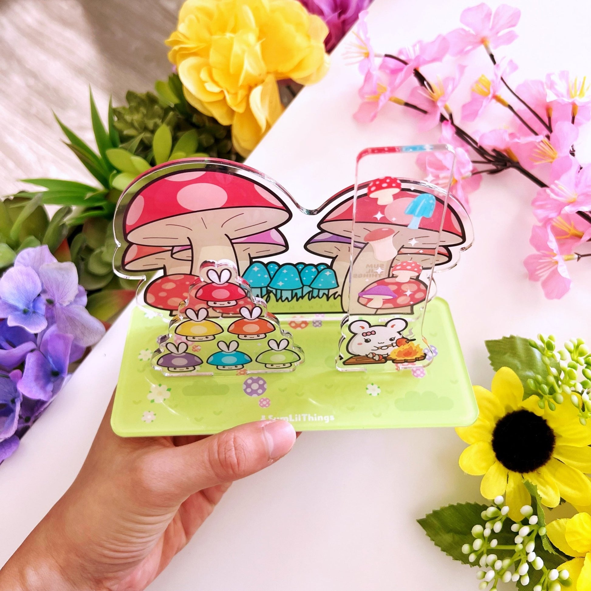 Lil' Mushroom Forest Washi Tower® - SumLilThings