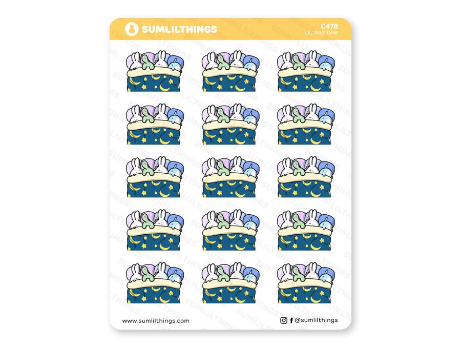 Lil&#39; Nap Time Stickers - SumLilThings