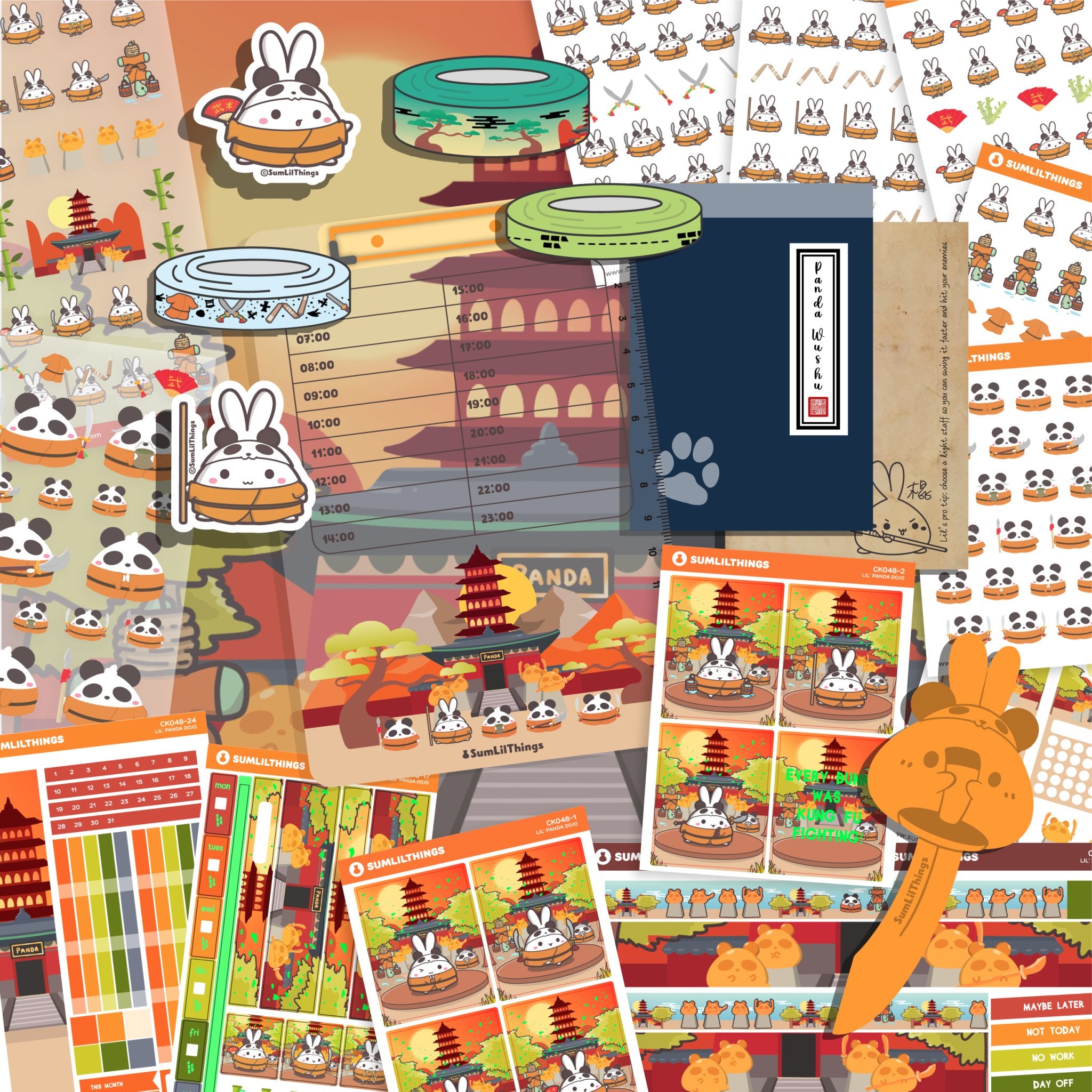 Lil&#39; Panda Dojo Mega Pack (23 Items) - 30% OFF - SumLilThings