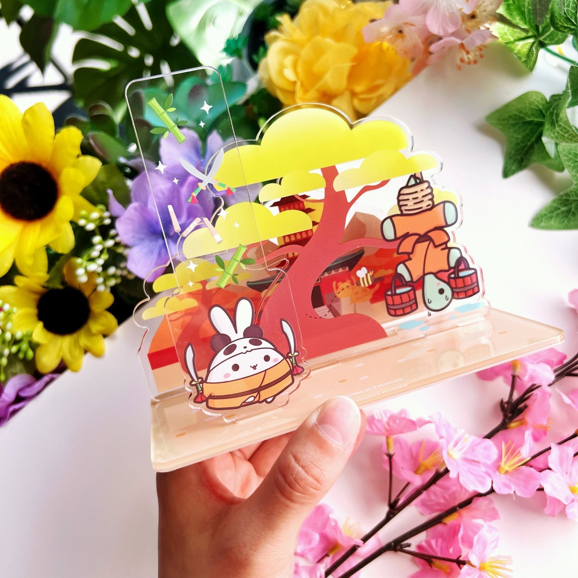 Lil' Panda Dojo Washi Tower® - SumLilThings