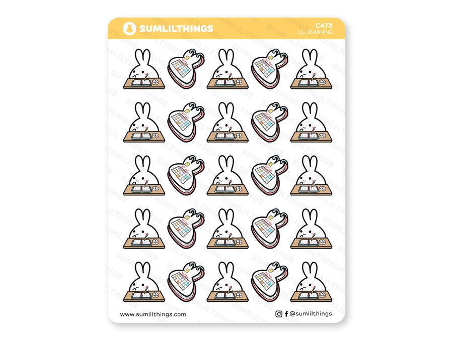 Lil' Planning // Planning Stickers - SumLilThings