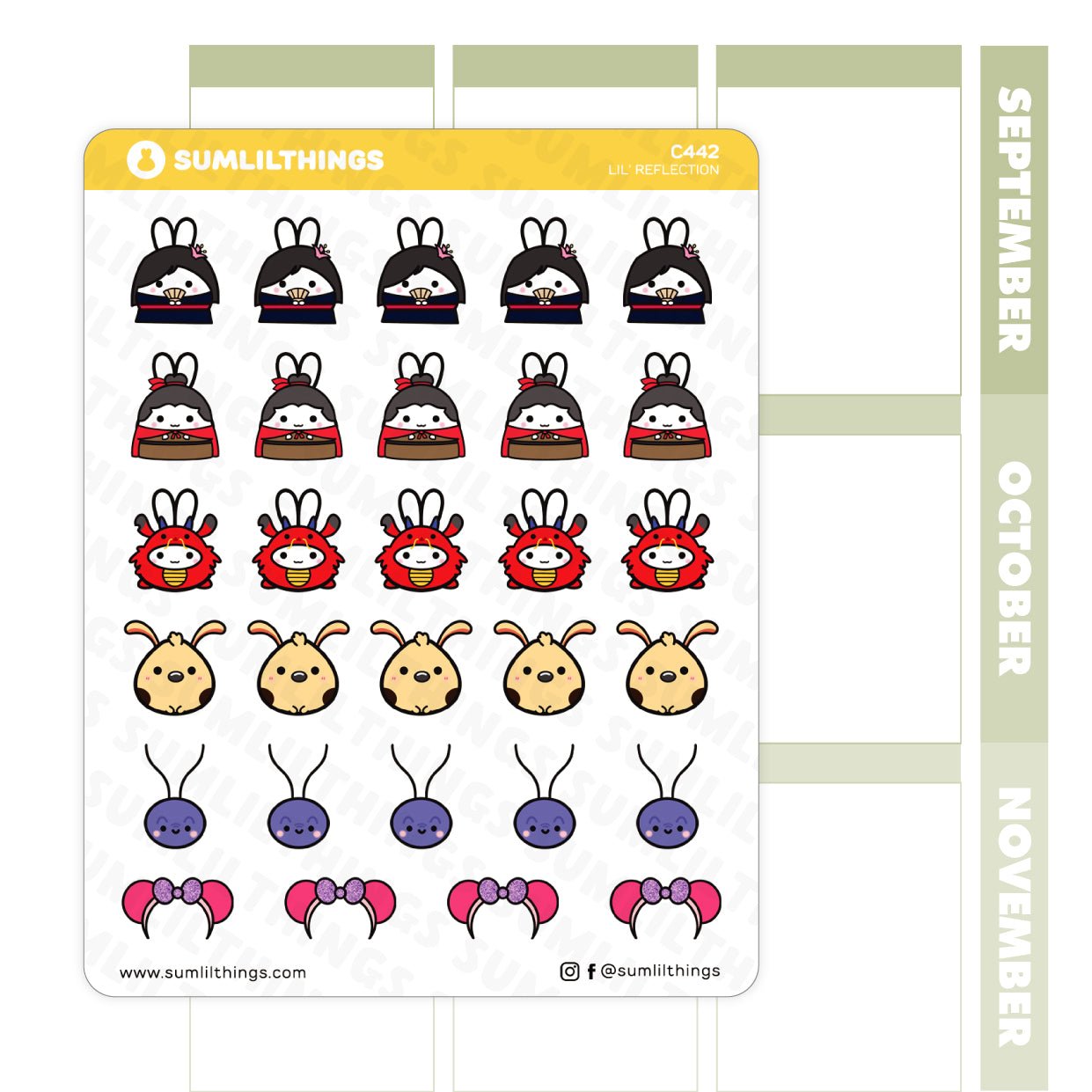 Lil' Reflection Stickers - SumLilThings