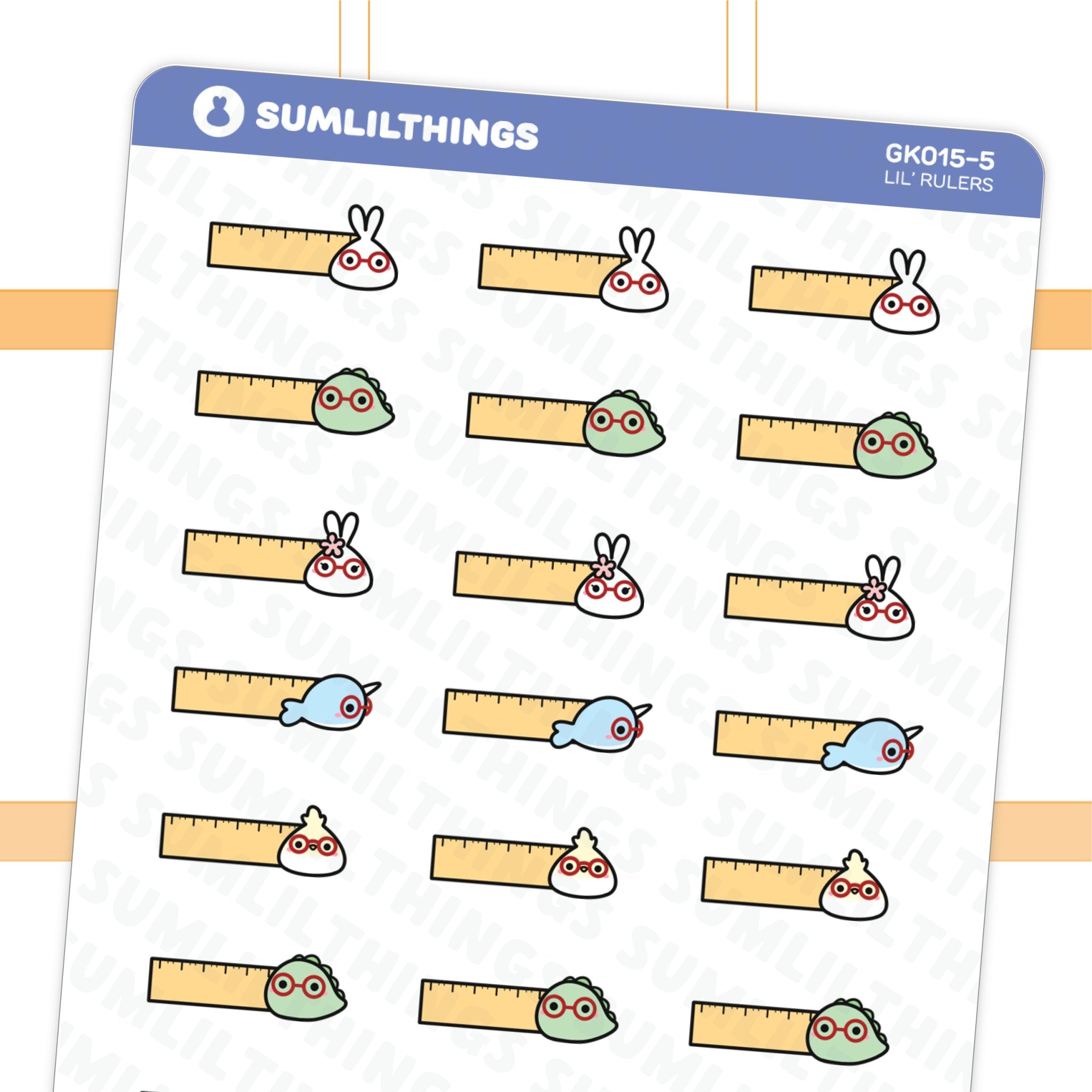Lil' Rulers Stickers - SumLilThings