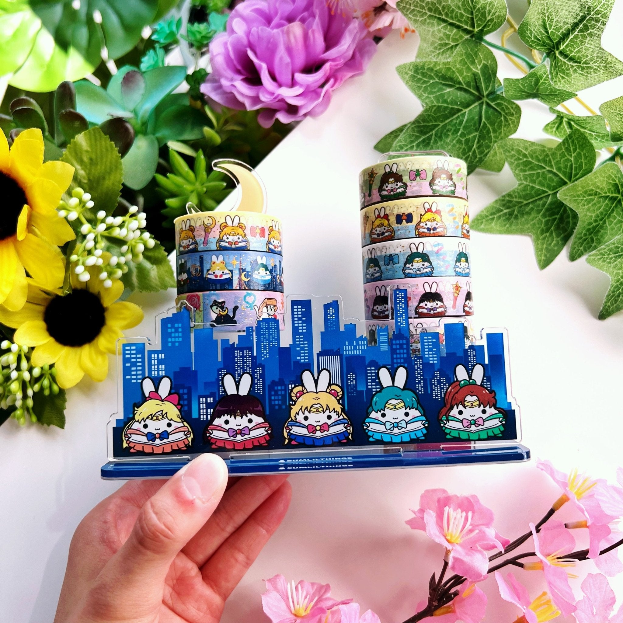 Lil&#39; Sailor Scouts Washi Tower® - SumLilThings