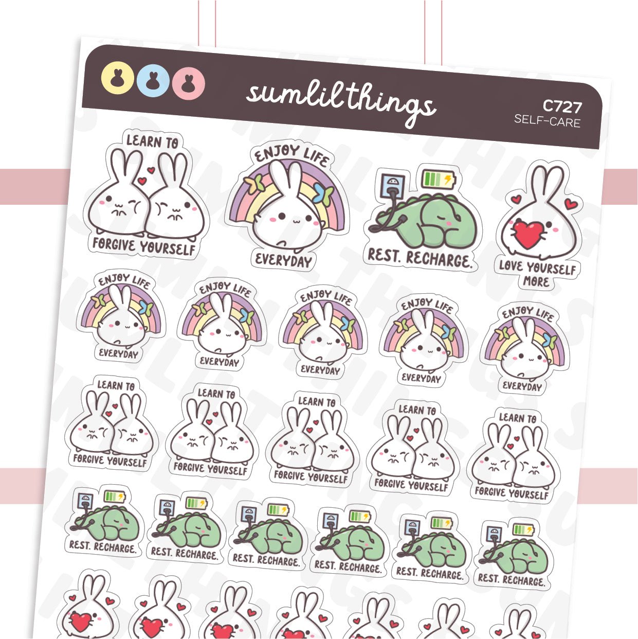 Lil' Self-Care Stickers - SumLilThings