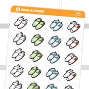 Lil' Slippers Stickers - SumLilThings