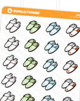 Lil' Slippers Stickers - SumLilThings