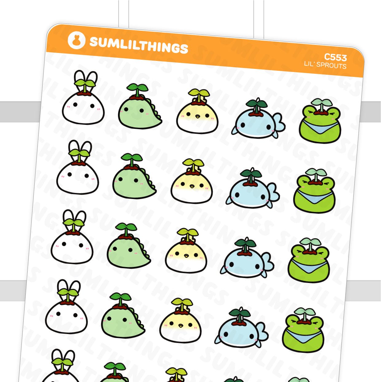 Lil' Sprouts Stickers - SumLilThings