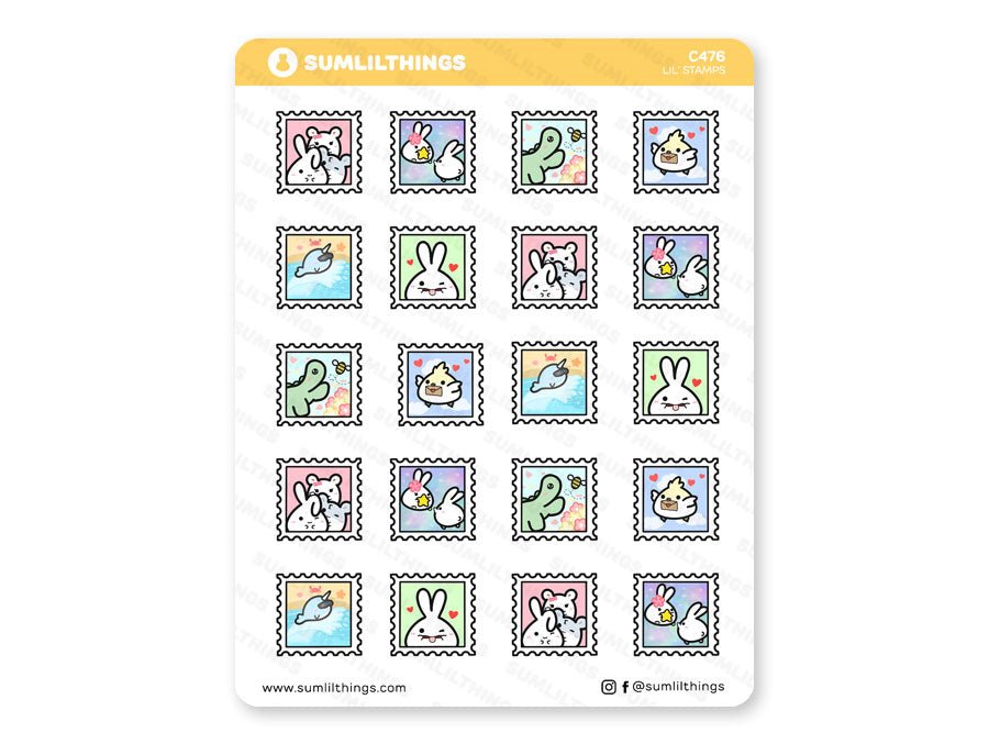 Ice Hockey Stickers - Mini Sheet – SumLilThings