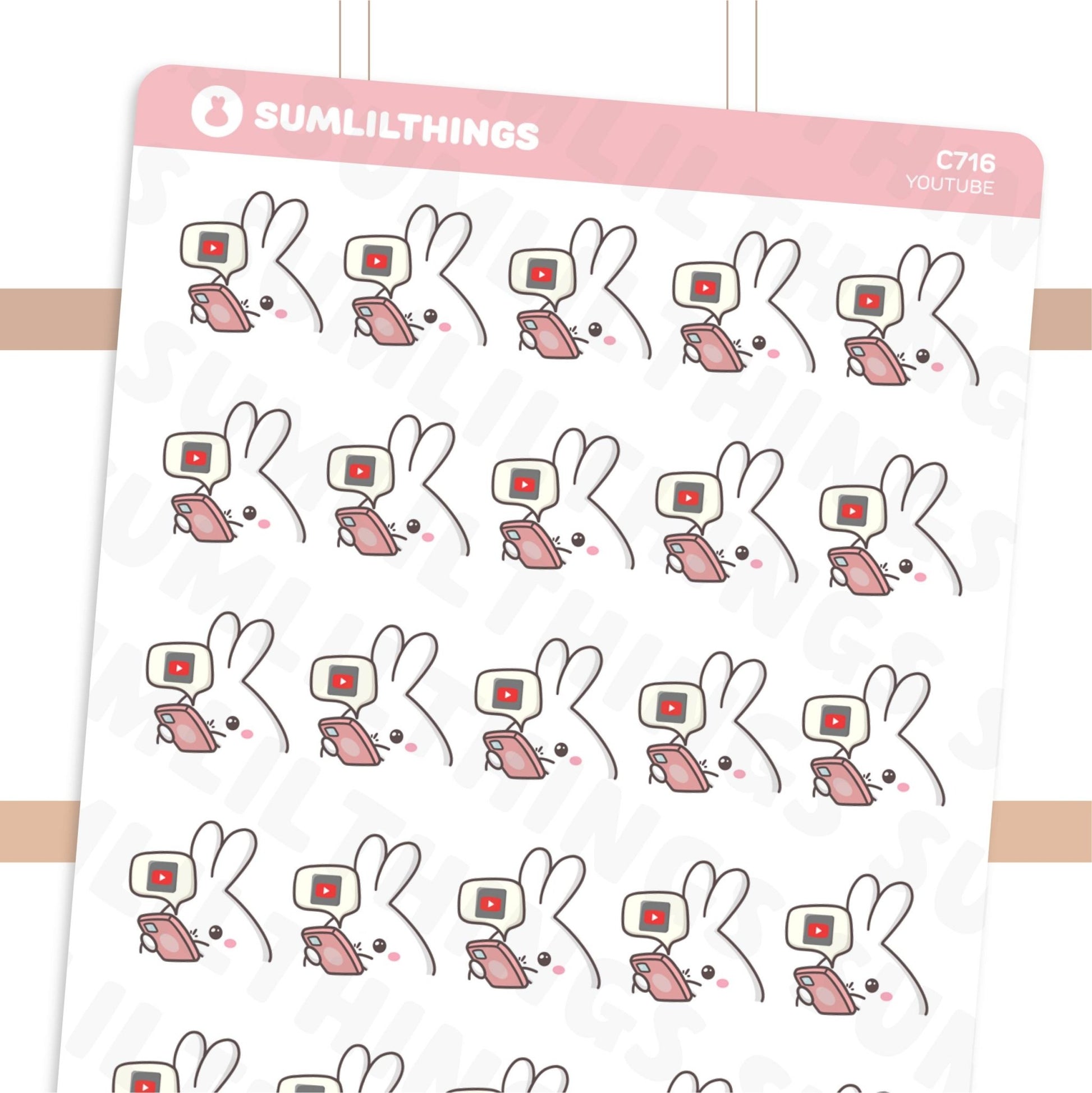 Lil' Youtube Stickers - SumLilThings