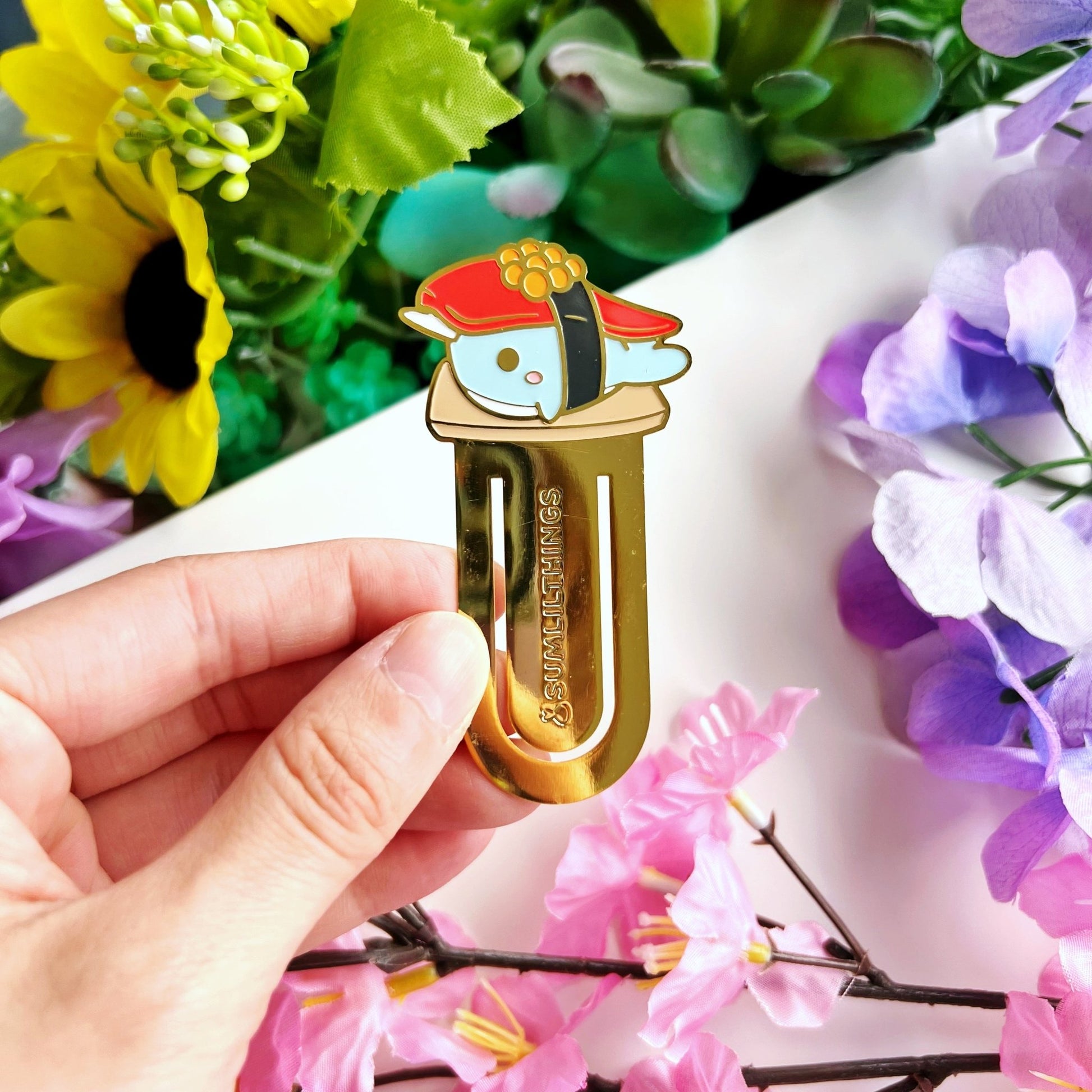 Metal Bookmark - Sushi Narnar - SumLilThings