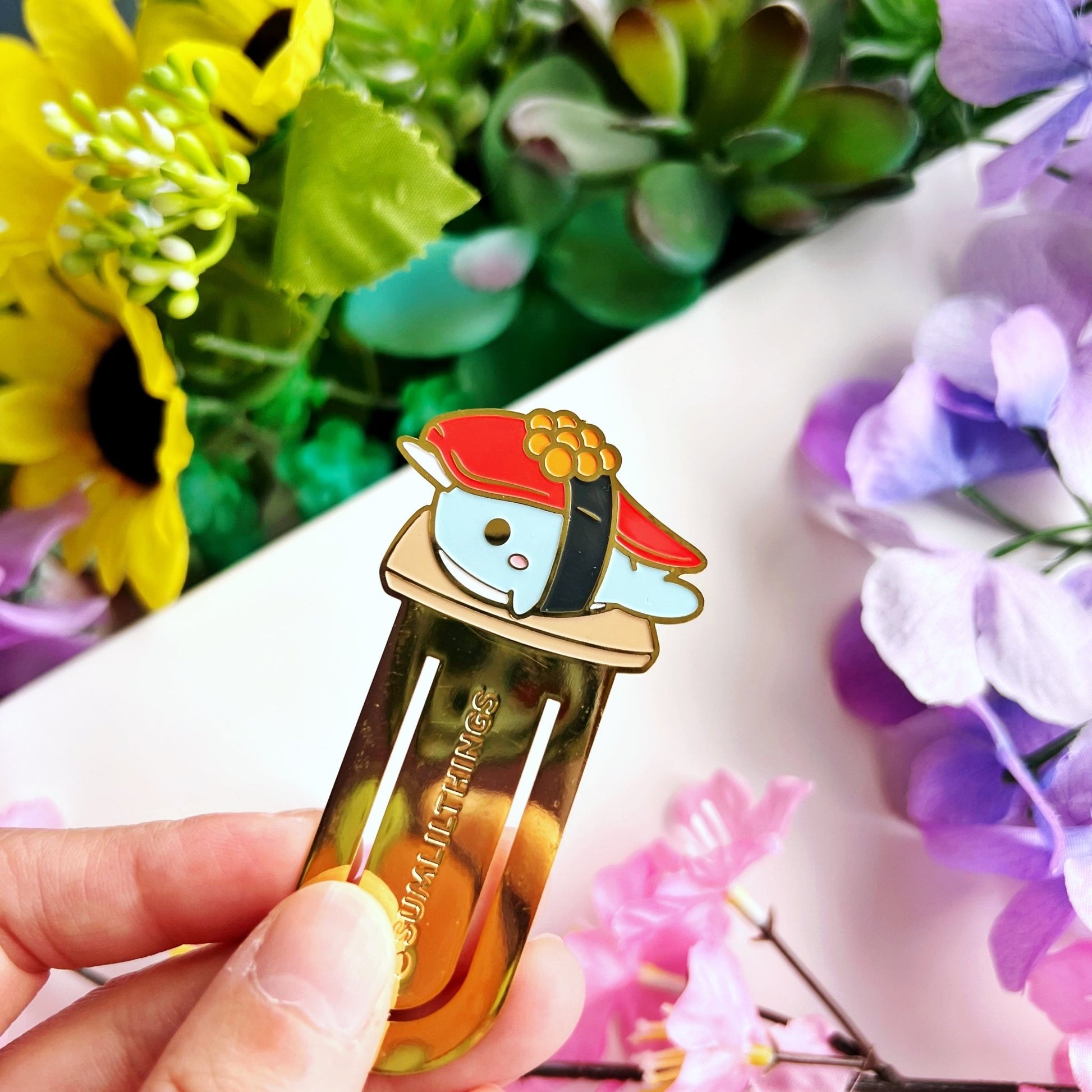 Metal Bookmark - Sushi Narnar - SumLilThings