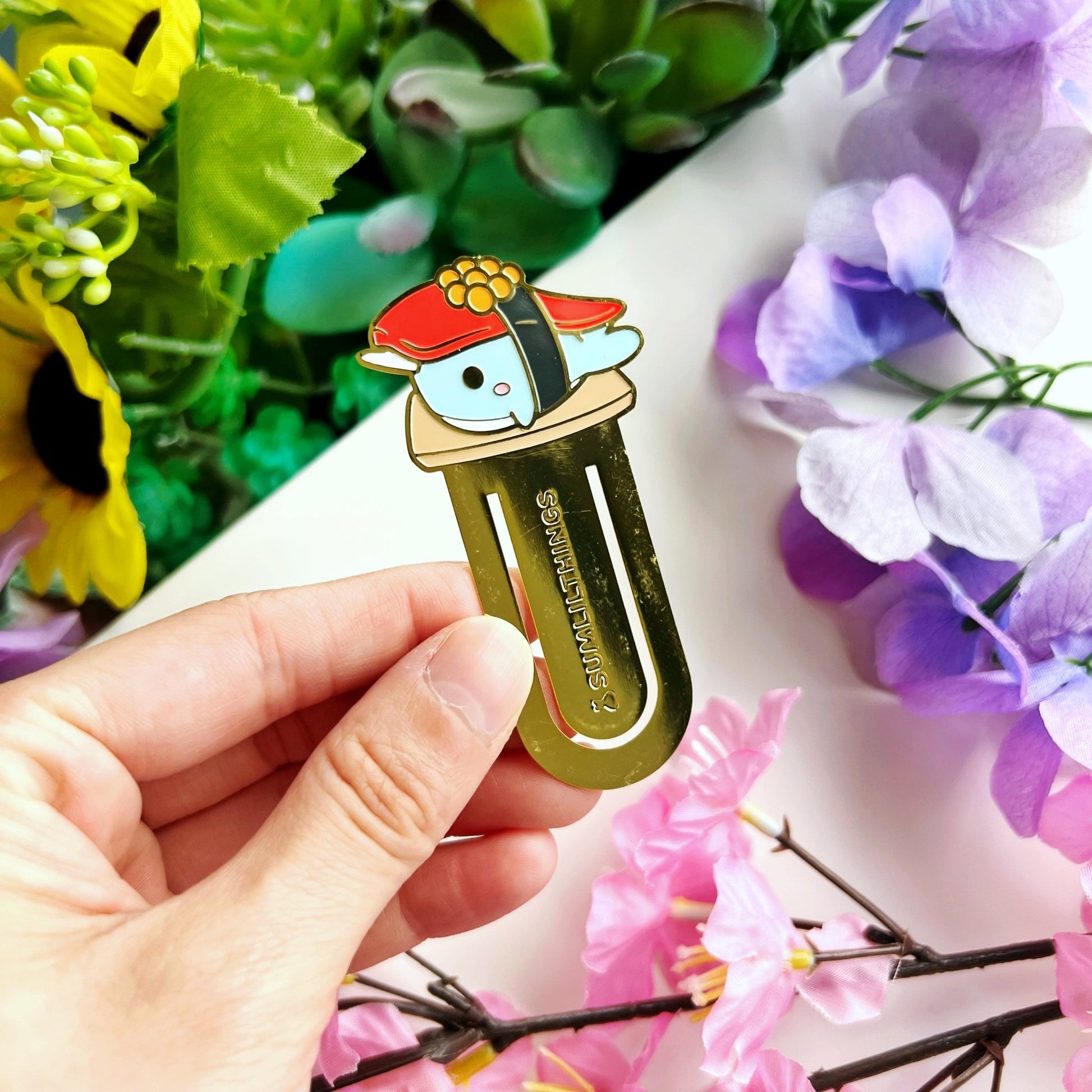 Metal Bookmark - Sushi Narnar - SumLilThings