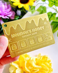 Metal Washi Cutter - Lil' Honey Shop Reward Card - SumLilThings