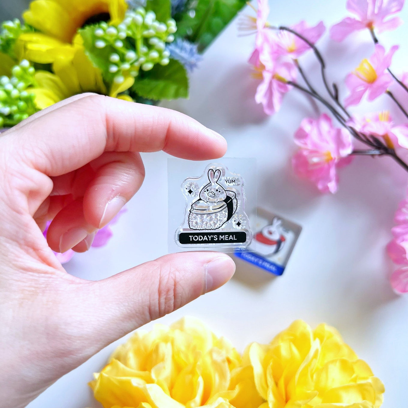 Mini Clear Stamp - Yummy Spam (Today's Meal) - SumLilThings