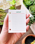 Mini Ring Binder REFILL INSERTS (A8 Size) - SumLilThings