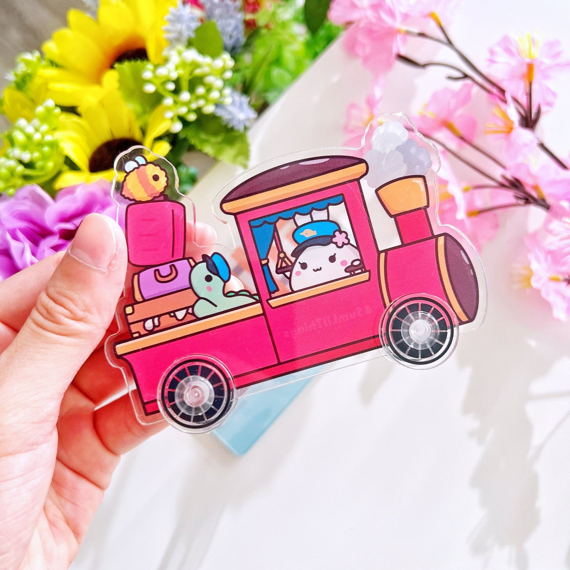 Misfit Express Train Station with Moving Train Washi Tower® - SumLilThings