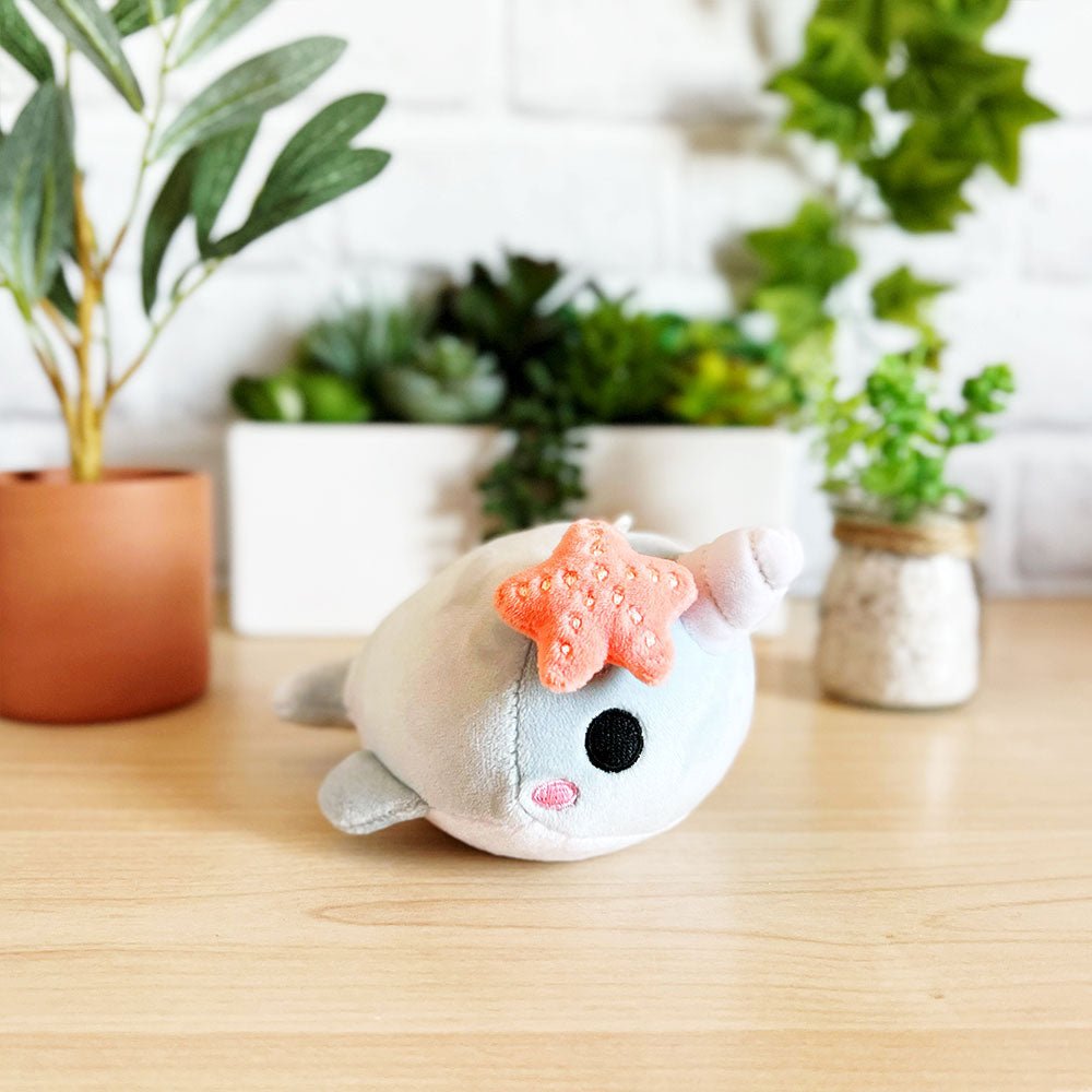 Narnar the Narwhal Plush (Keychain) - SumLilThings