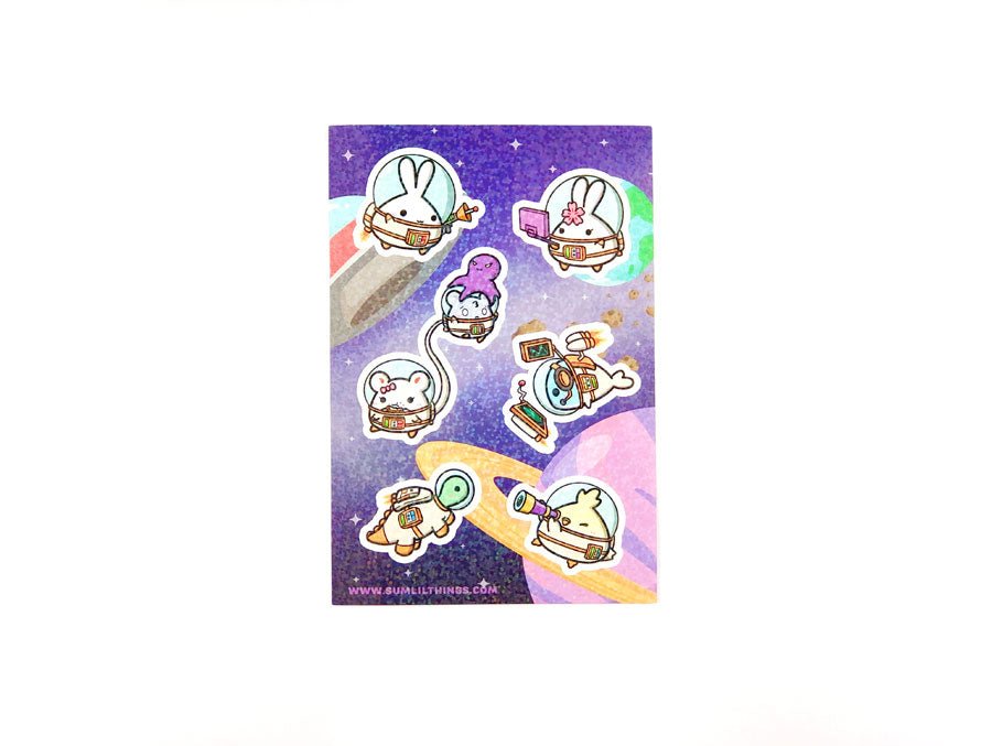 Need A Lil' Space - Glitter Sticker - SumLilThings