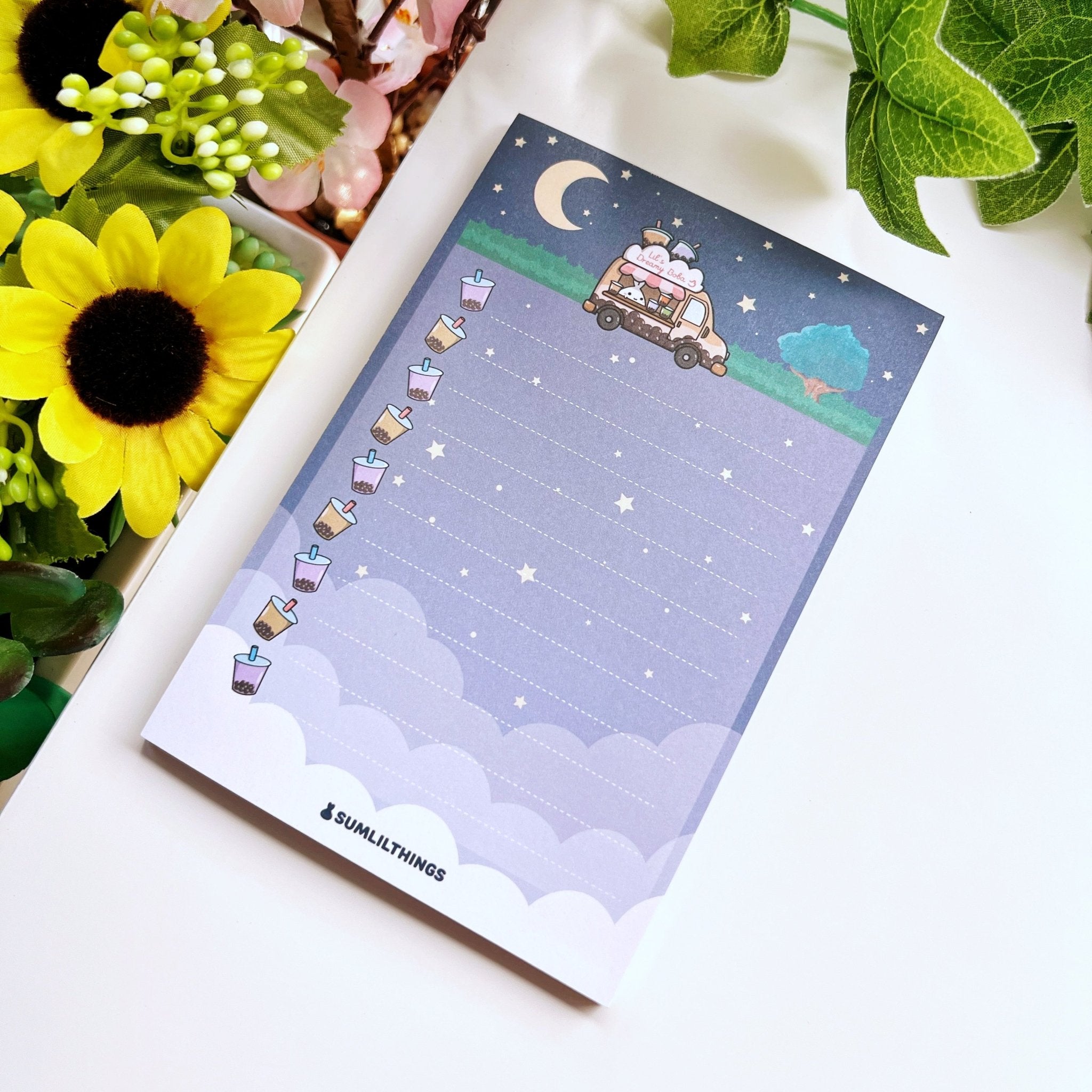 Notepad - Lil's Dreamy Boba - SumLilThings