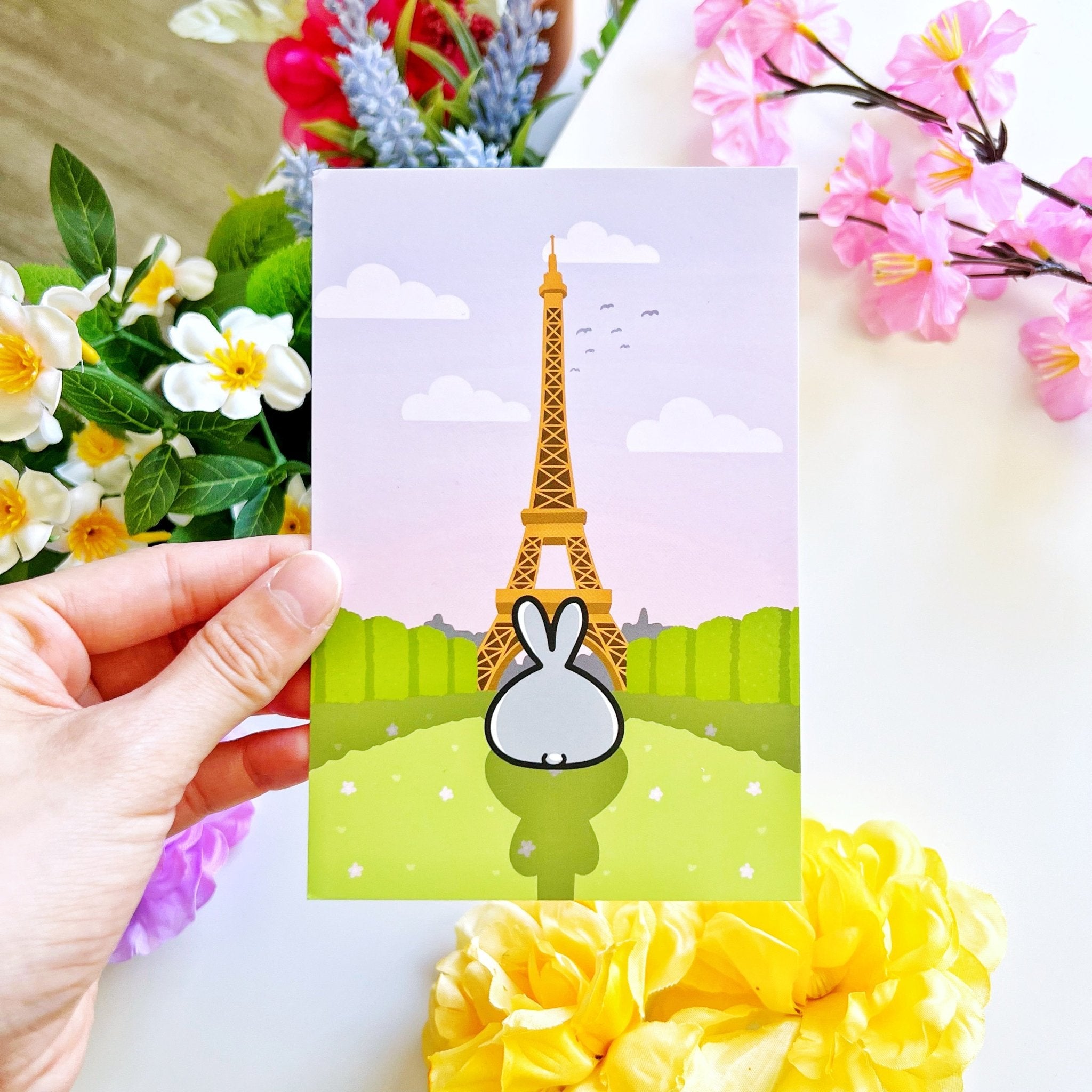 Postcard - Eiffel Tower of Paris - SumLilThings