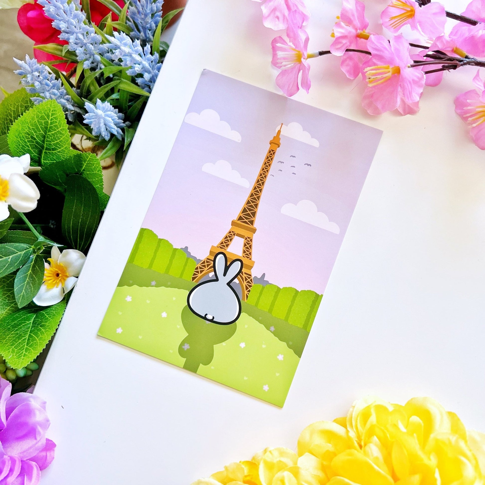 Postcard - Eiffel Tower of Paris - SumLilThings