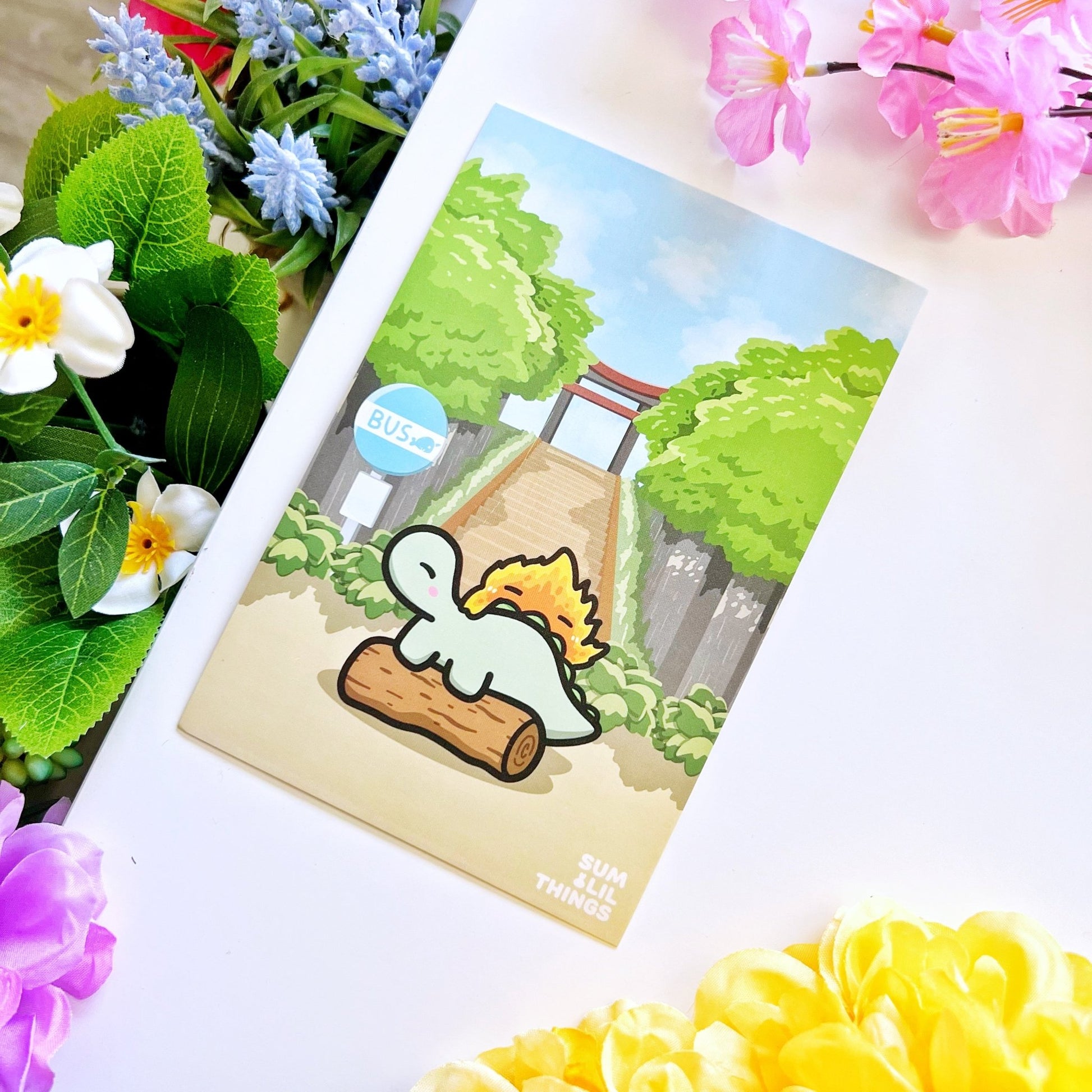 Postcard - Lil' Calicfer - SumLilThings