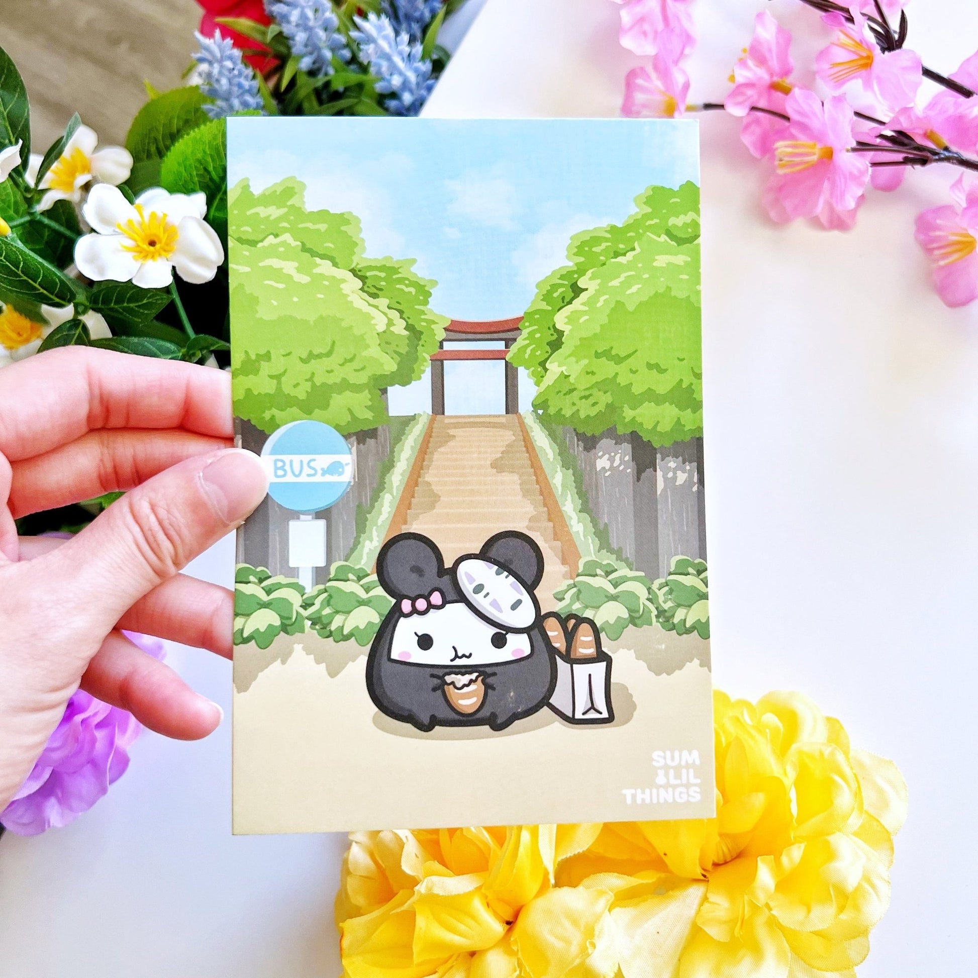 Postcard - Lil' No Face - SumLilThings