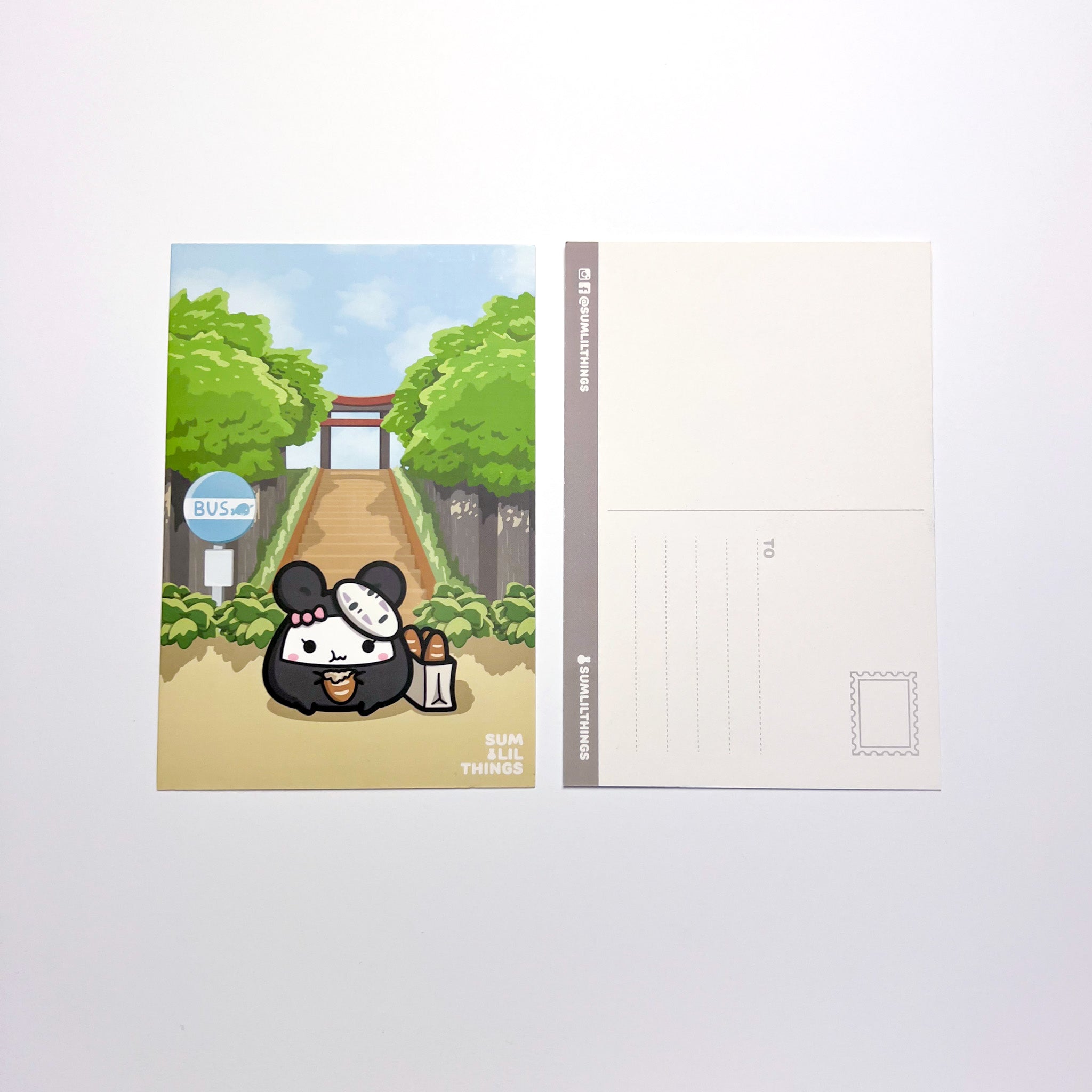 Postcard - Lil' No Face - SumLilThings