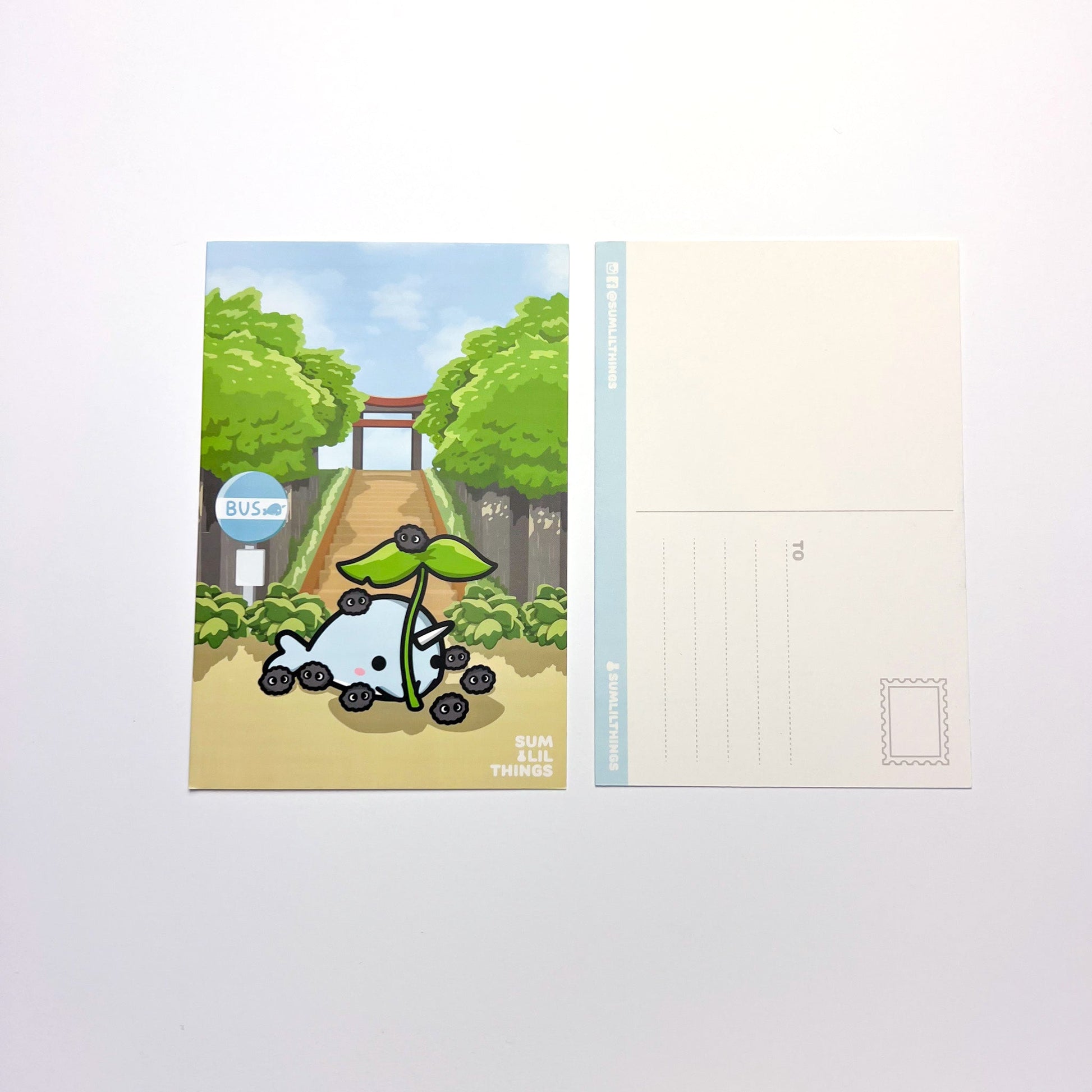 Postcard - Lil' Soot Spirits - SumLilThings