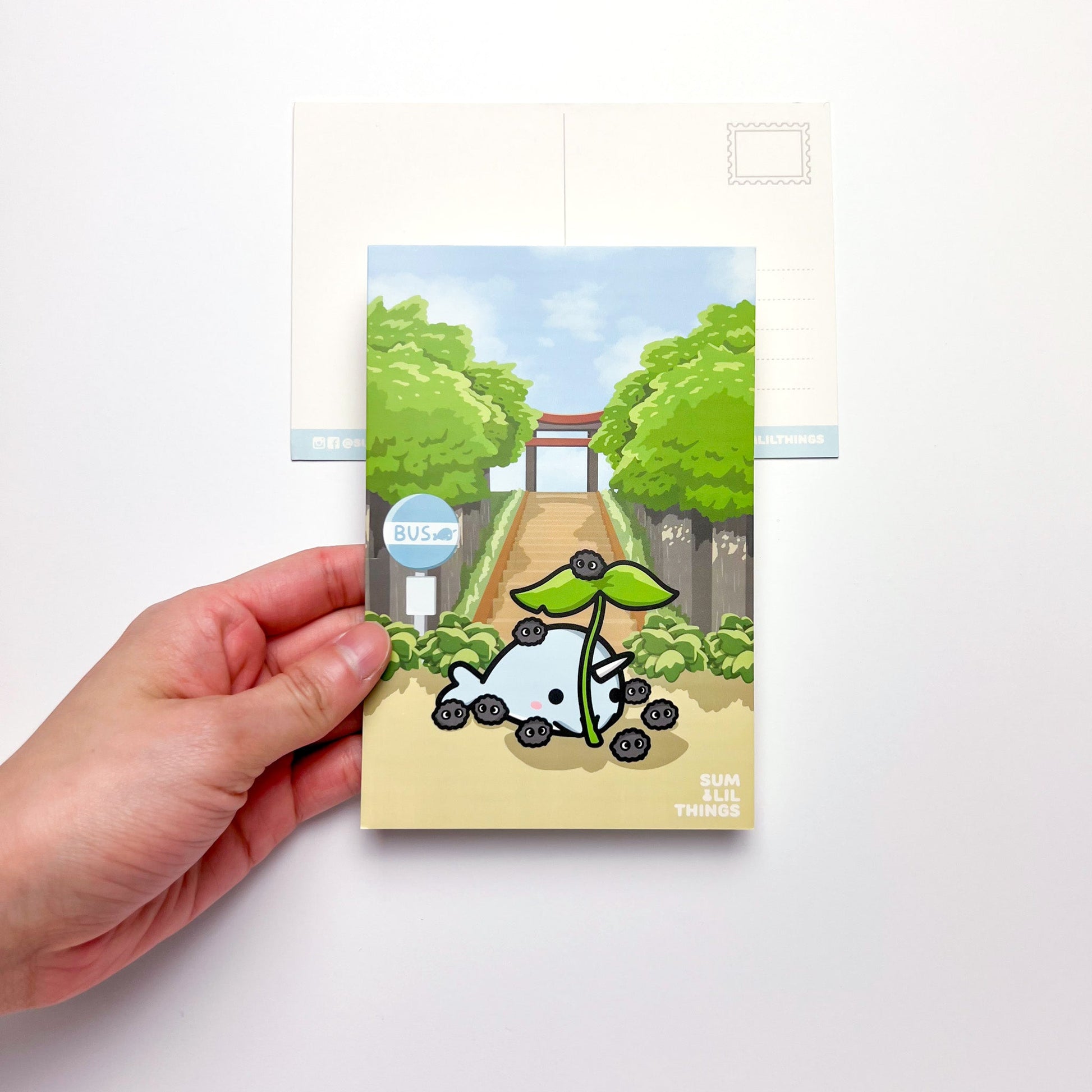 Postcard - Lil' Soot Spirits - SumLilThings