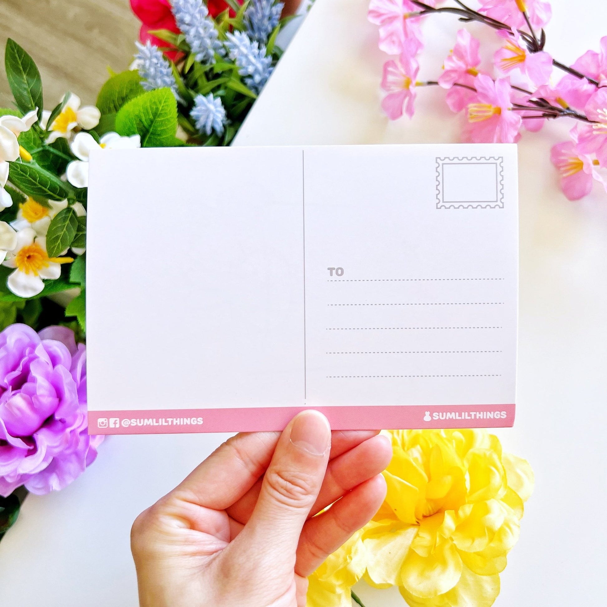 Postcard - Strawberry Soda (Mimi) - SumLilThings