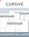 Practice Guide - Cursive Handwriting (Digital Product) - SumLilThings