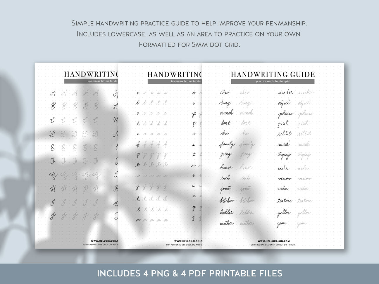Practice Guide - Cursive Handwriting (Digital Product) - SumLilThings
