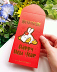 Red Pockets - Year of the Rabbit (Set of 5) - SumLilThings