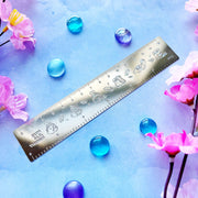 Ruler - Crystal Wonders - Silver Metal - SumLilThings