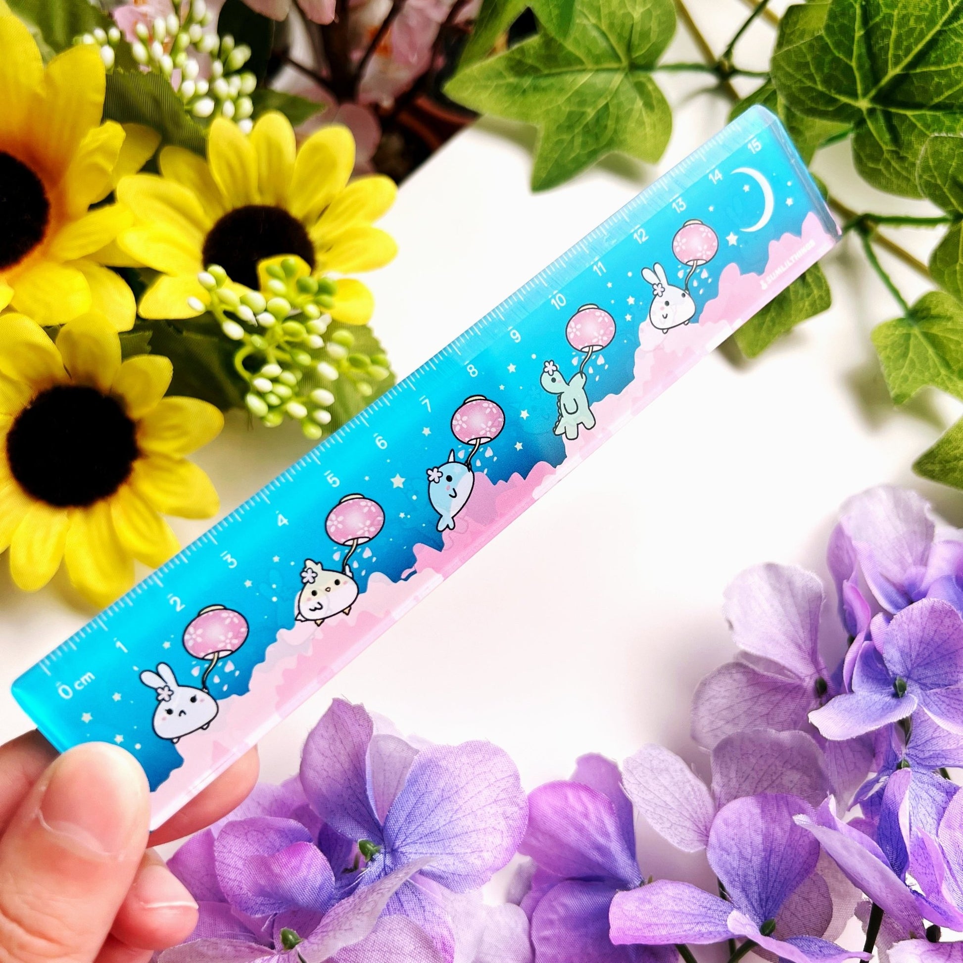 Ruler - Floating Sakura Lantern - Acrylic - SumLilThings