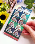 Seal Sticker - Cupcake Food Truck - Holographic - SumLilThings