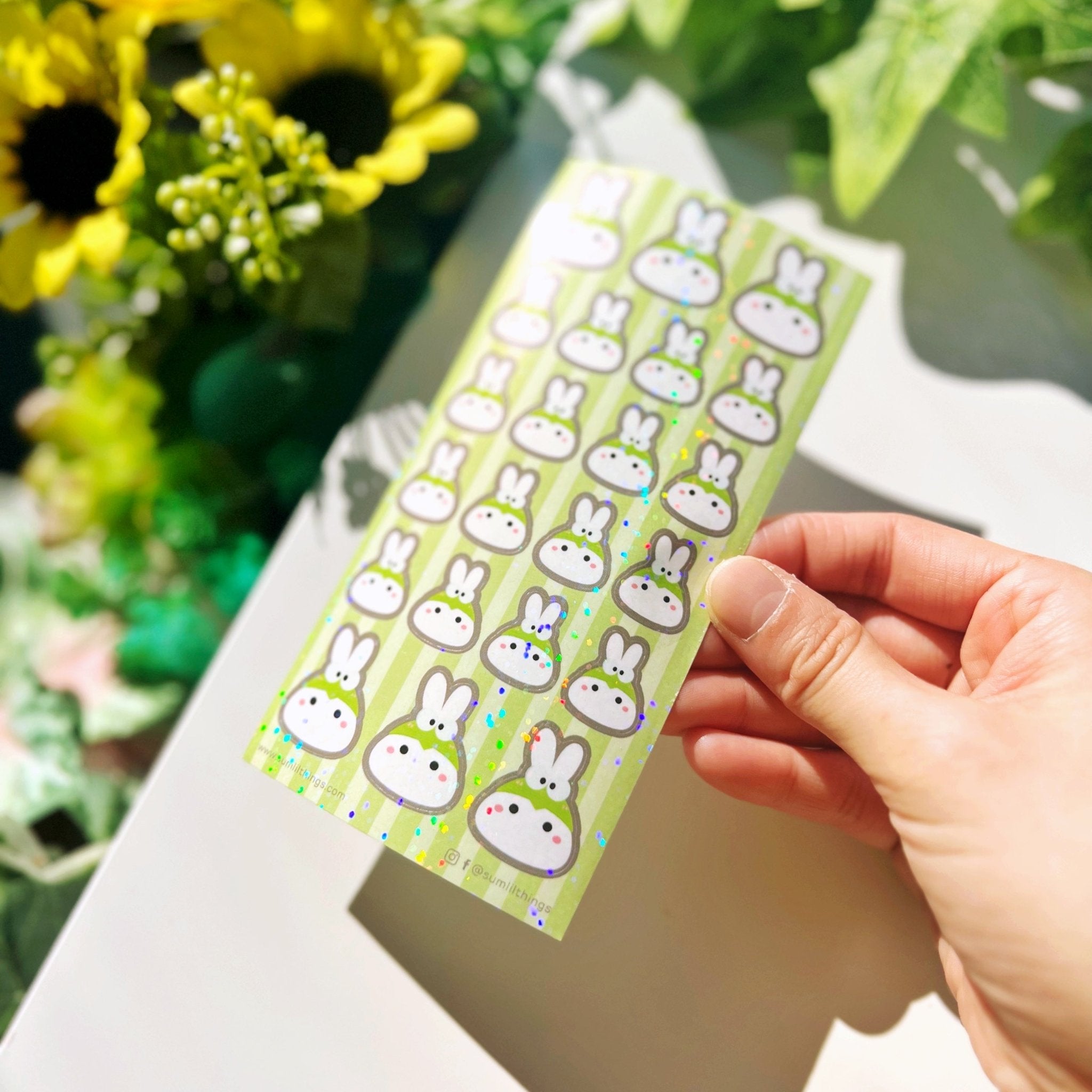 Seal Sticker - Keroppi Lil - Holographic - SumLilThings